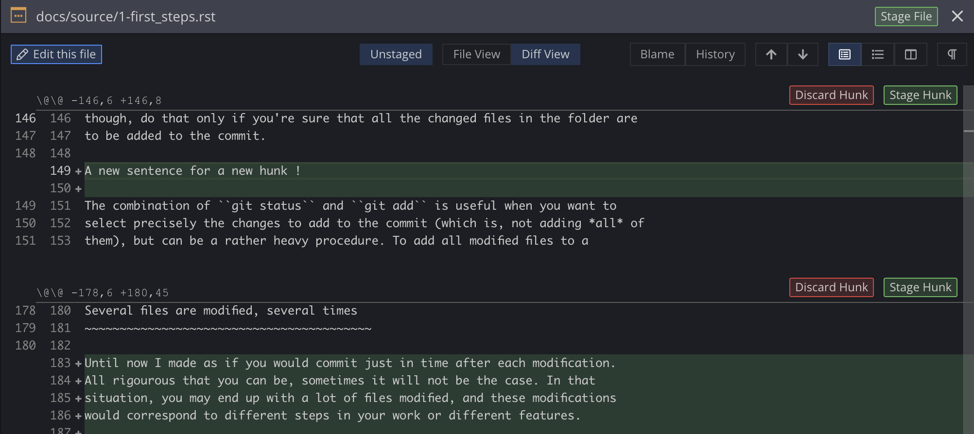 Your first steps with Git (part I) — Git and Gitflow tutorial 0.0.3 ...